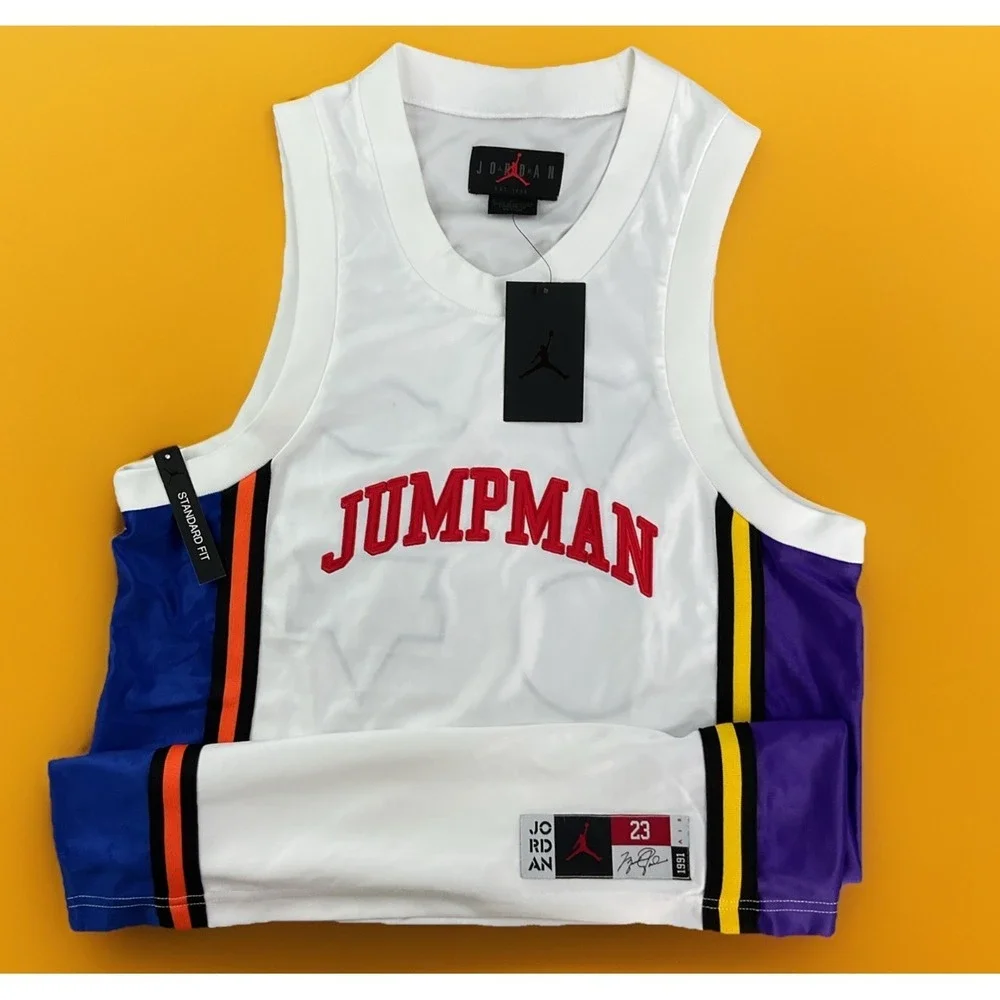 Nike Air Jordan Tank Top Sport DNA Basketball Jersey Jumpman Sz S AV6629-100 NWT